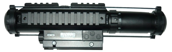 Swiss Arms puYEkohled 1-4x20 s pYE-usvitem